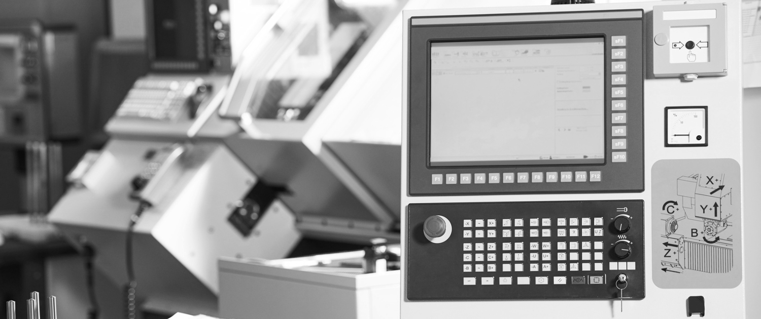 industrial equipment of cnc milling machine center in tool manufacture workshop
