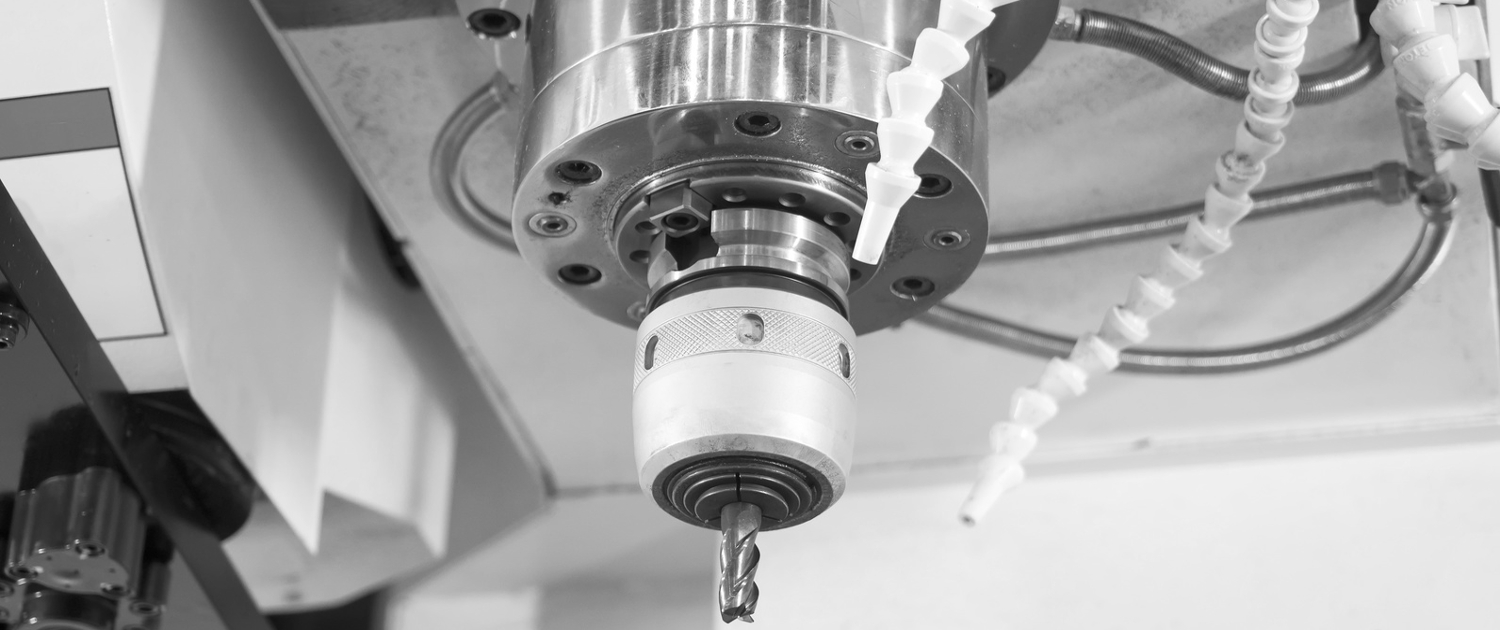 CNC machining center cutting mold by endmill cad cam